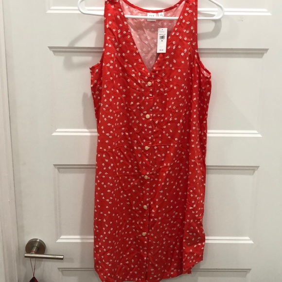 NWT Gap Button down dress, women’s xs - Picture 1 of 5